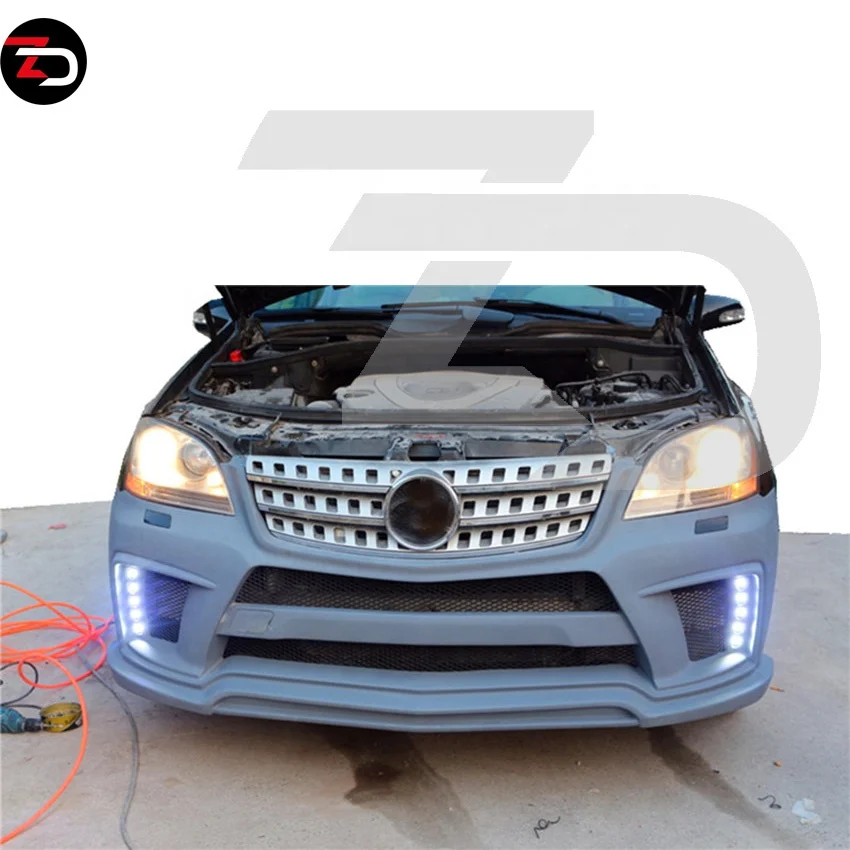 Wholesale price WD Style Wide Body Kit for ML class W164 ML350 ML500 ML63AMG With Front Rear Bumper Side Skirts Fender Flares