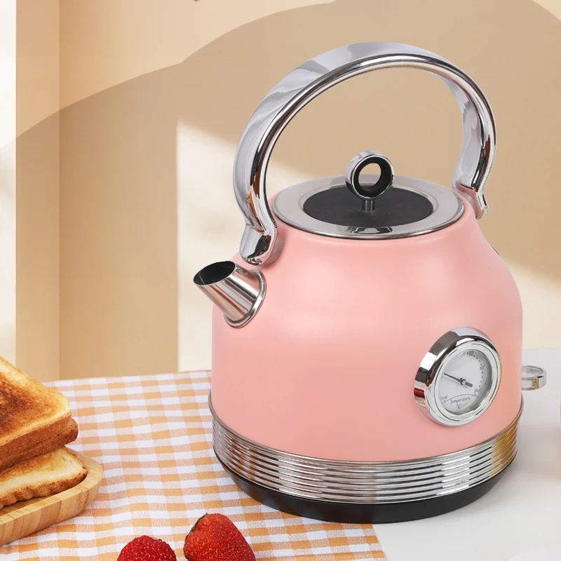 2023 Popular Double Wall 1.7L Jug Kettle Electric Pot Water Boiler Kettle Electric Kettle For Home