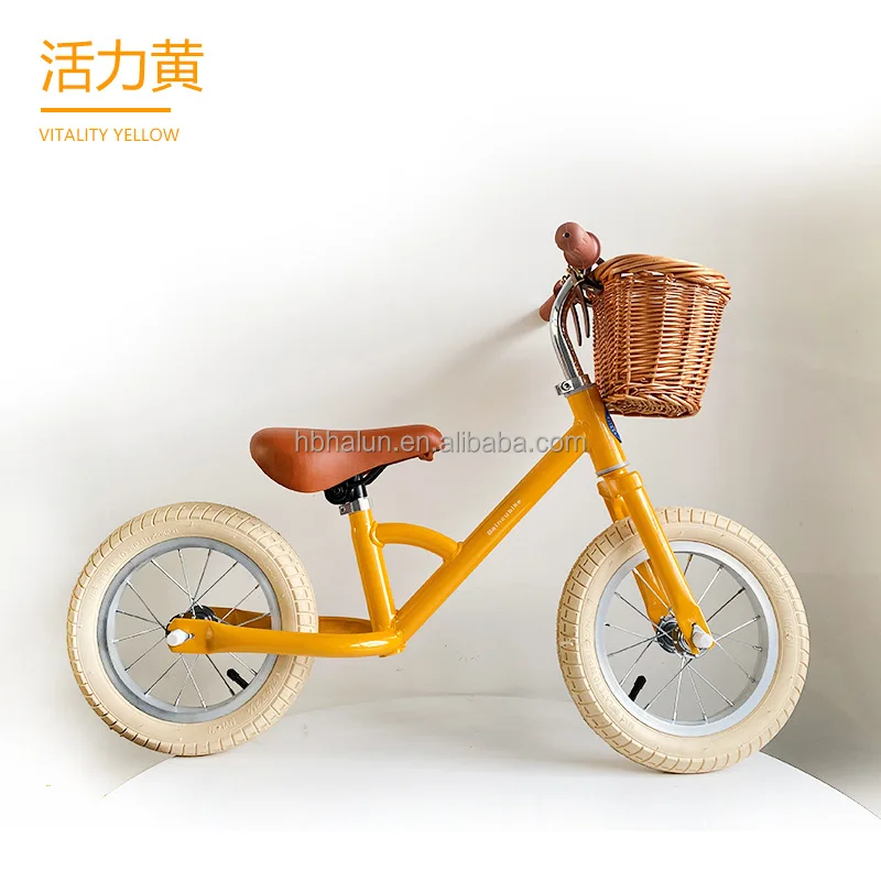 China low price factory wholesale children pedal less balance bike bicycle