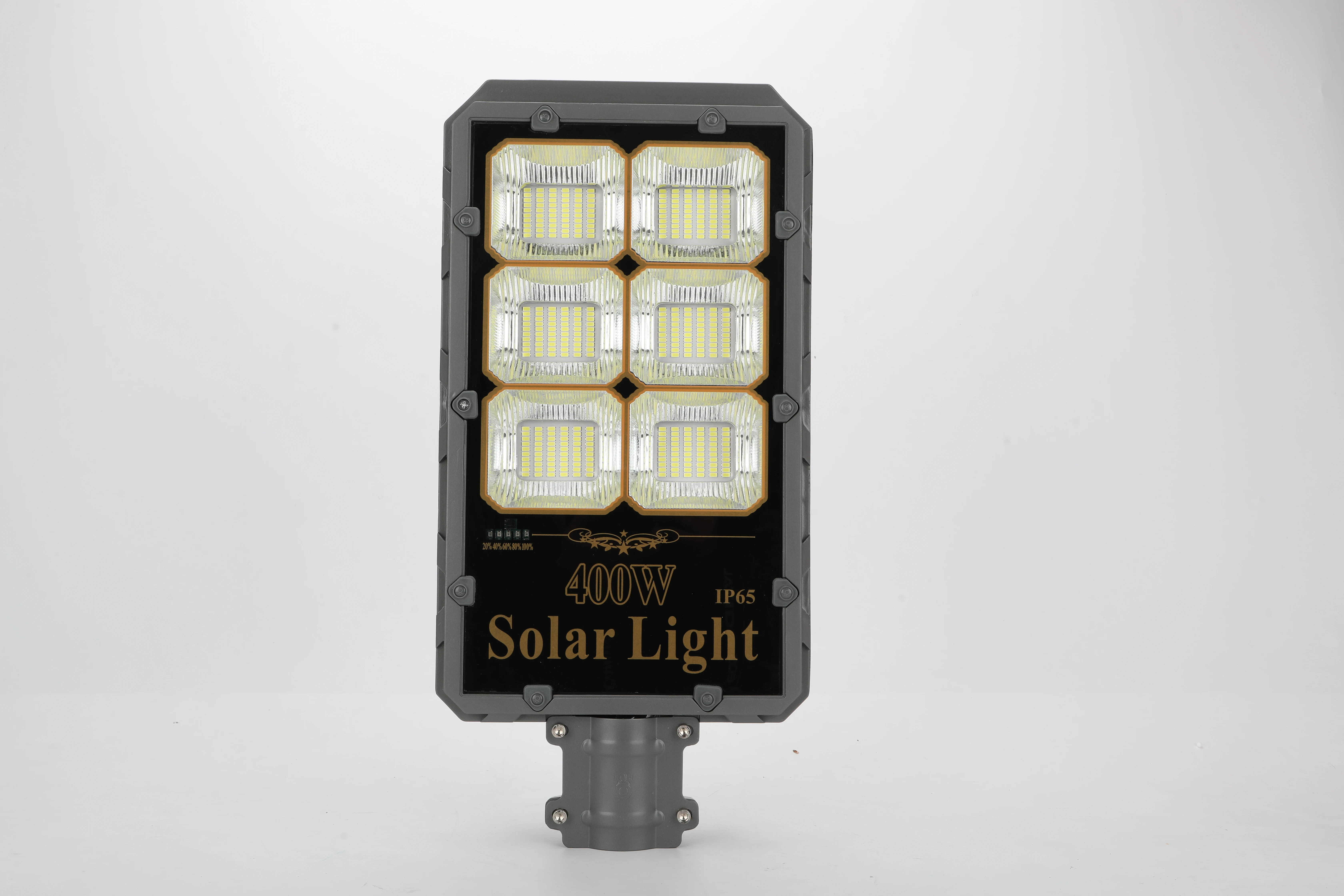 Outdoor garden villa 100W 200W 300W solar lamp street lights led all in one solar street light with remote