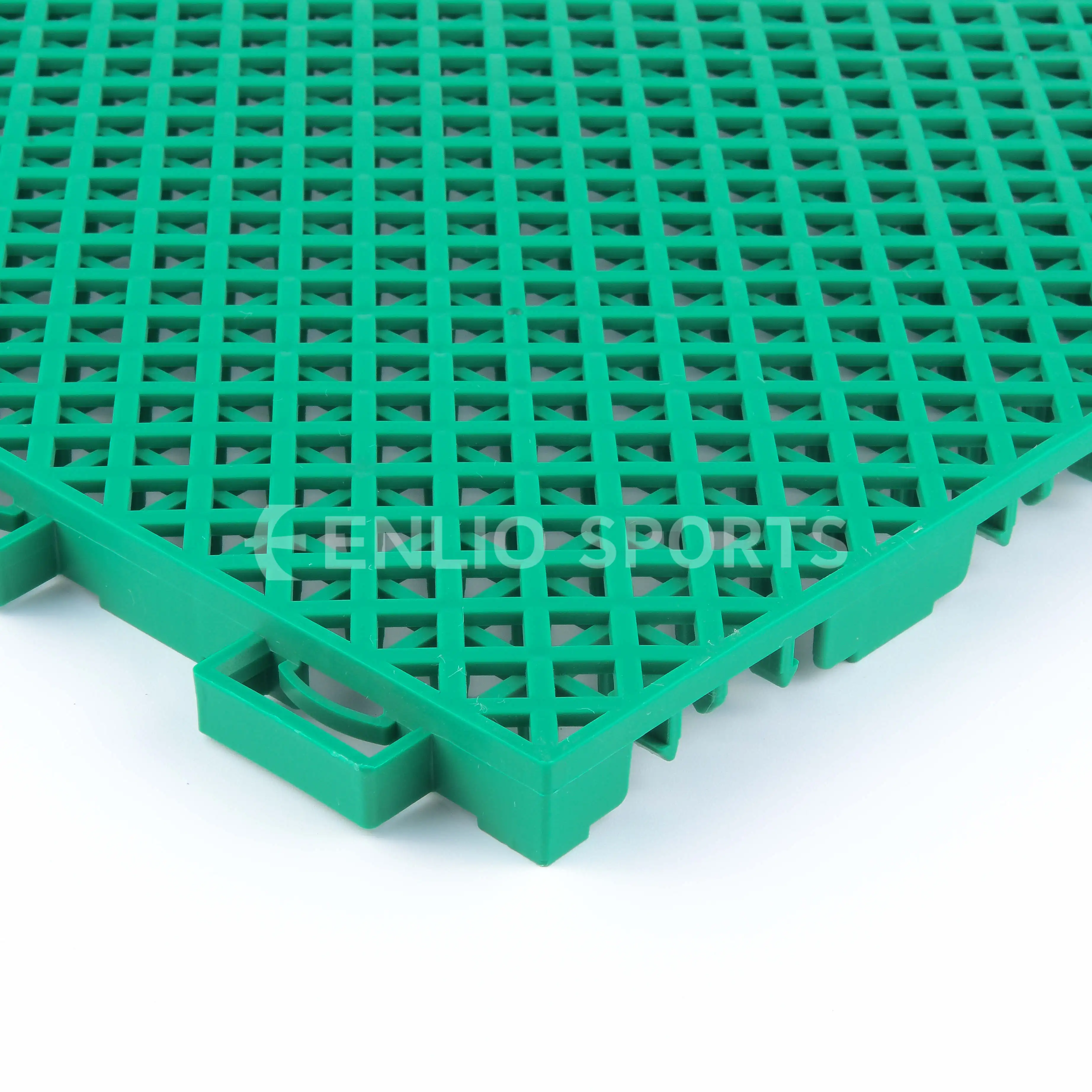 Enlio Pickelball Suspended Floor Mat With Indoor Outdoor Pickle Ball Court And Basketball/Badminton Sport Court Flooring Carpet