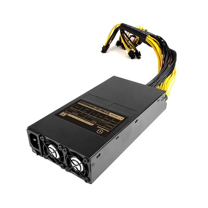 Одноканальный выход 12 в промышленный сервер блок питания ATX 1800 Вт 2400 2000 3300 1U 2U 3U 4U Промышленный