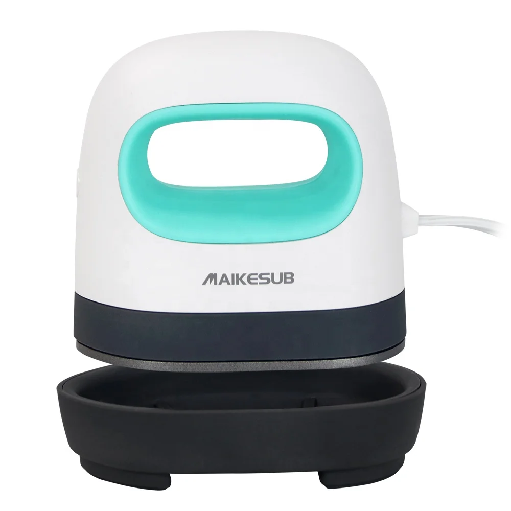 Мини установка для горячей штамповки проста в использовании для футболки обувь головные уборы H переводная картинка винил проектов портативный отоплением трансферная железа Зеленый