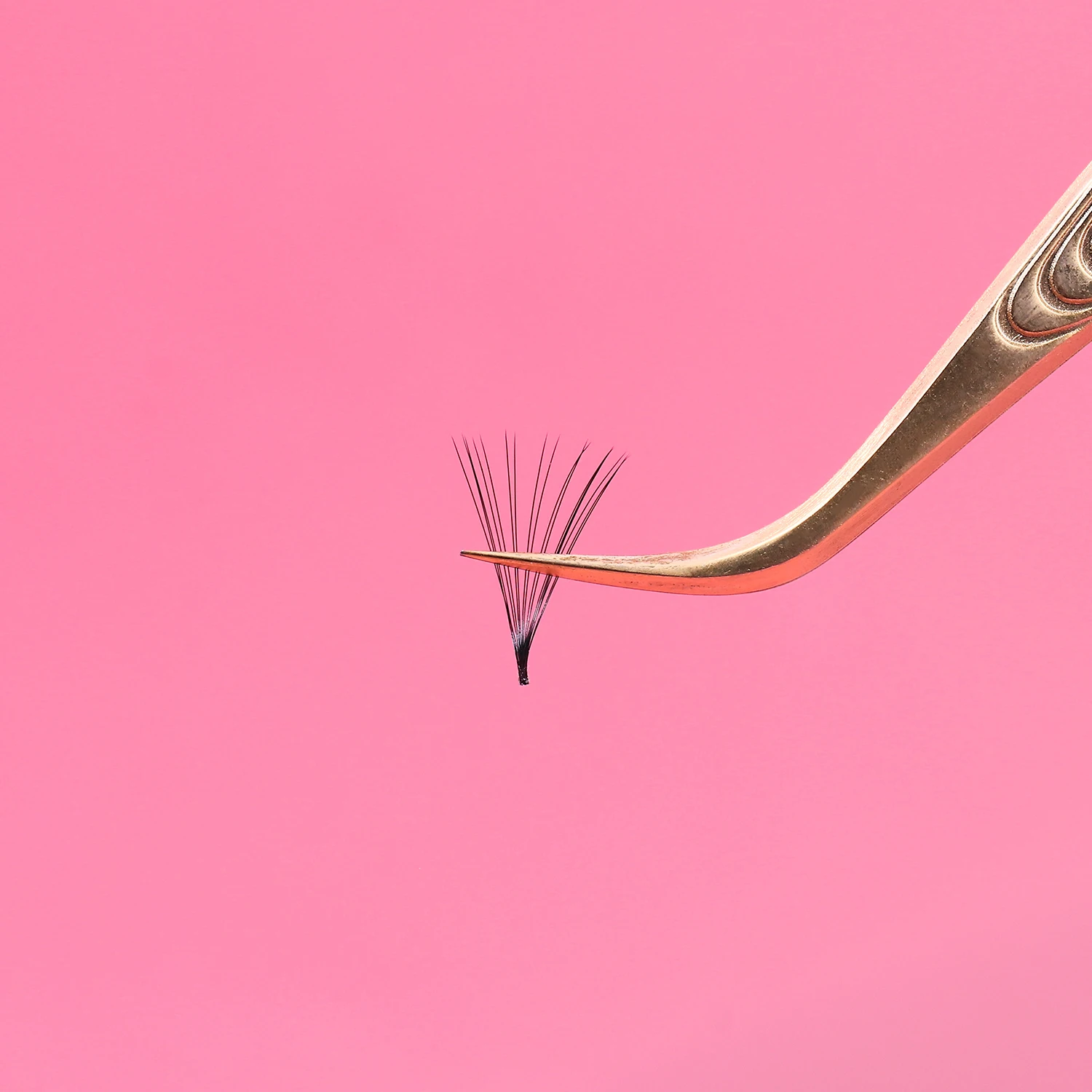 ULUCK top quality Korean PBT fiber easy to fan Russia  .03 mega volume lashes cashmere fluffy matte black volume eyelash