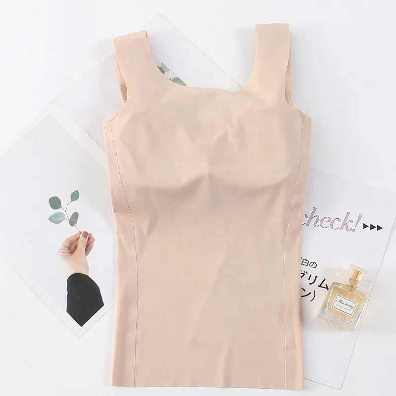 6501 женский цельный бесшовный топ из вискозы для йоги невидимые майки без рукавов топы похудения бюстгальтер сна жилет