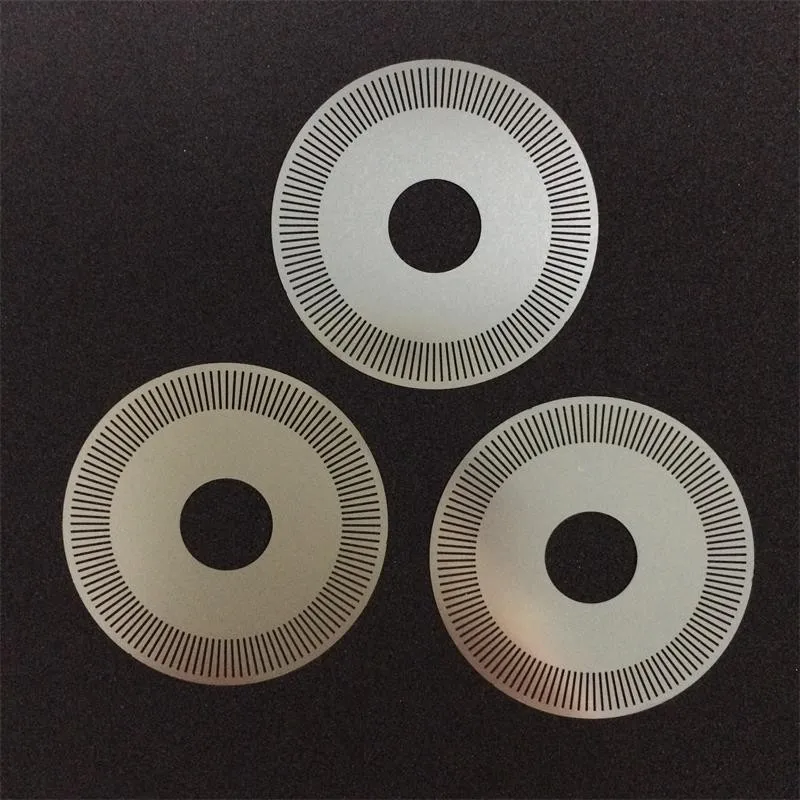 Custom Precision Metal 0.2mm Thick Optical Encoder Wheel with Fast Delivery