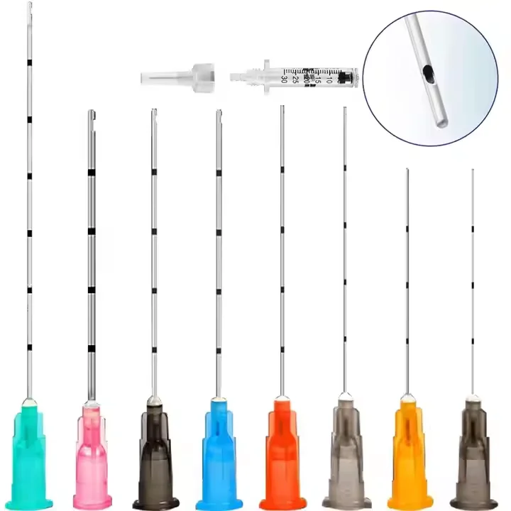 Blunt Micro Cannula 18 g 100 mm Needle 22g 26g 50mm for Dermal