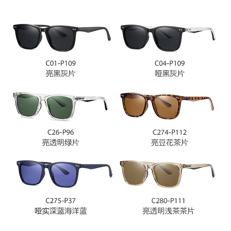 2023  new  TR frame sunglasses for men women TAC polarized lens  sunglasses high quality unisex sunglasses