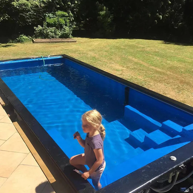 20ft/40ft container swimming pool outdoor prefab swimming pool container
