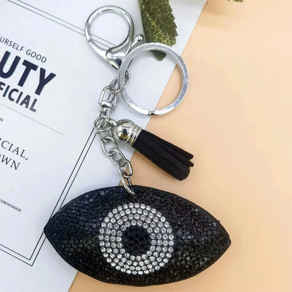 Hot sale  BEST QUALITY SHINING   design key rings luxury designer CRYSTAL RHINESTONES keychain