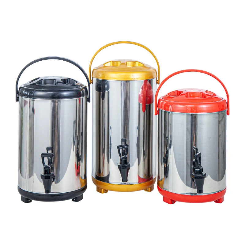 Reusable ice buckets beverage tubs Portable beverage wine machines hot/cold drinks beverage container
