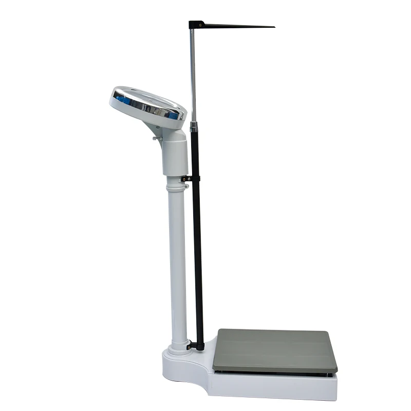medical mechanical human body Eye-level analog weight scale height stadiometer capacity 200kg