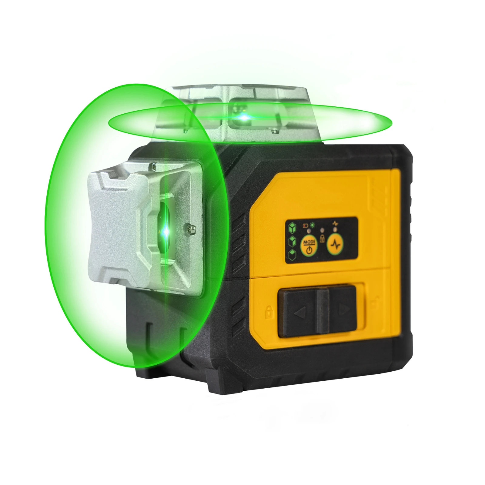 2021 New Laser Green Levels 360 3D Self Leveling Vertical Horizontal Rotary Laser Level 12 lines