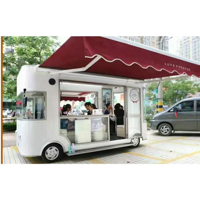 Super performance halal food truck/pizza food truck with low investment