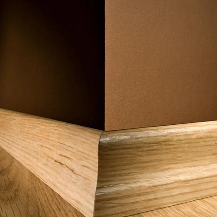 Fire Resistant Aluminium Floor Skirting Board Laminate Skirting Skirting Board Profile