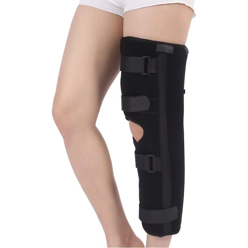 Knee rehabilitation equipment knee protection brace immobilizer for fixation