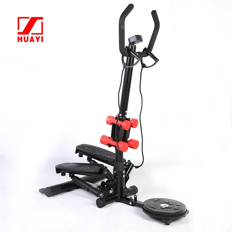 body building machine home Gym twist stepper with handlebar