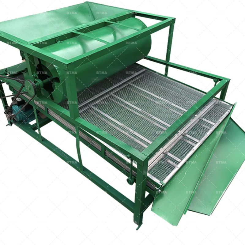 BTMA Peanut destoner combined cleaner and destoner 800 kg/h peanut stone removing machine for bean destoner