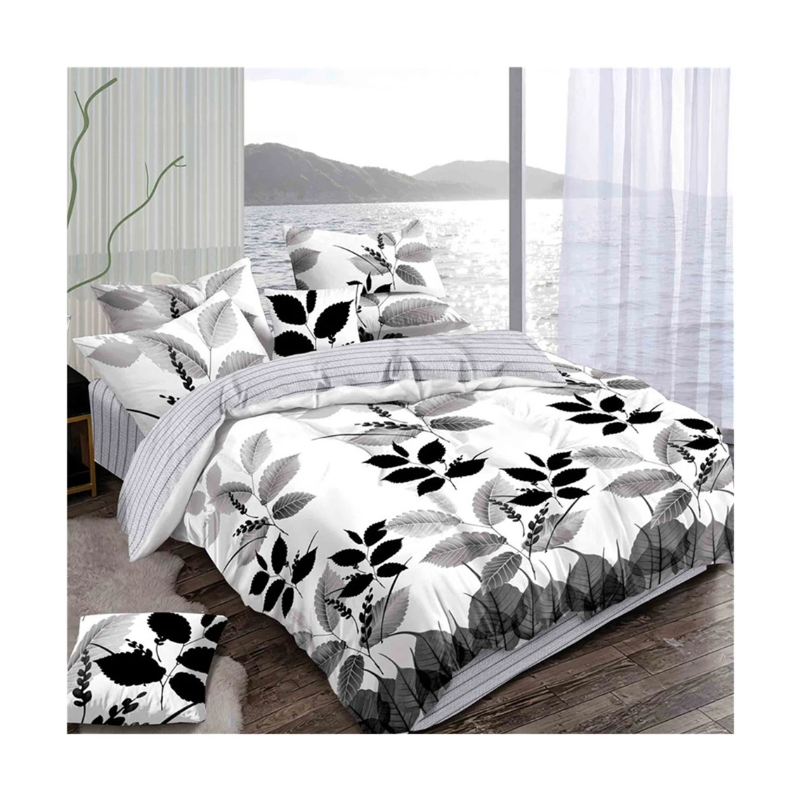 90gsm polyester Duvet Cover Set King Queen Double Full Twin Single Size Duvet Cover Pillow Case Bed Linen Set