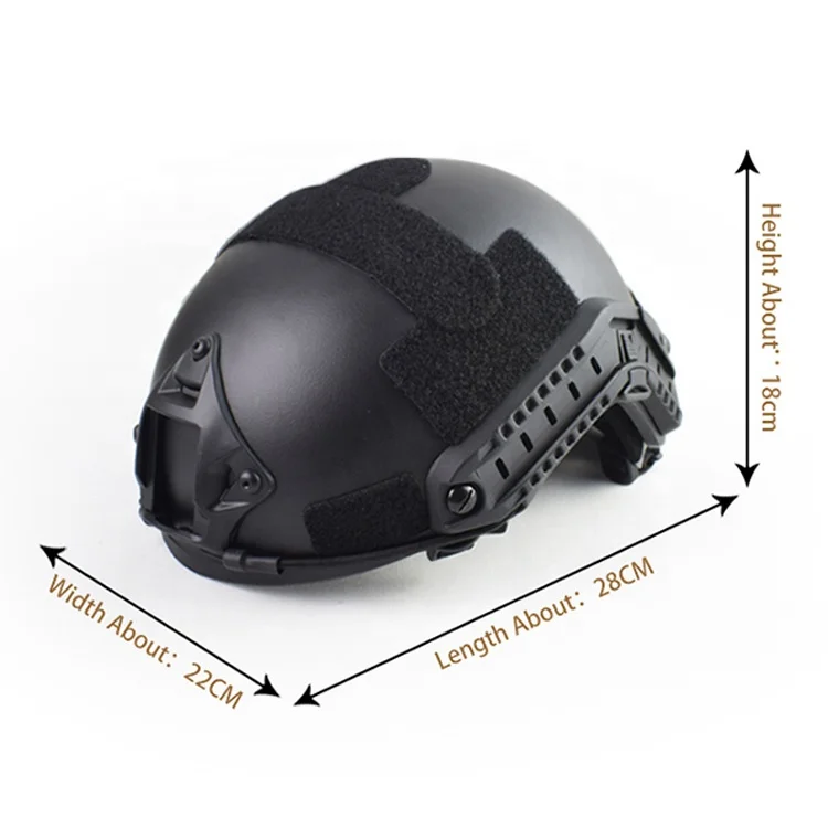 Wholesale US High Cut Hunting Equipment Tactical Fast MH Helmet For Outdoor Tactical Wargame CS Helmet