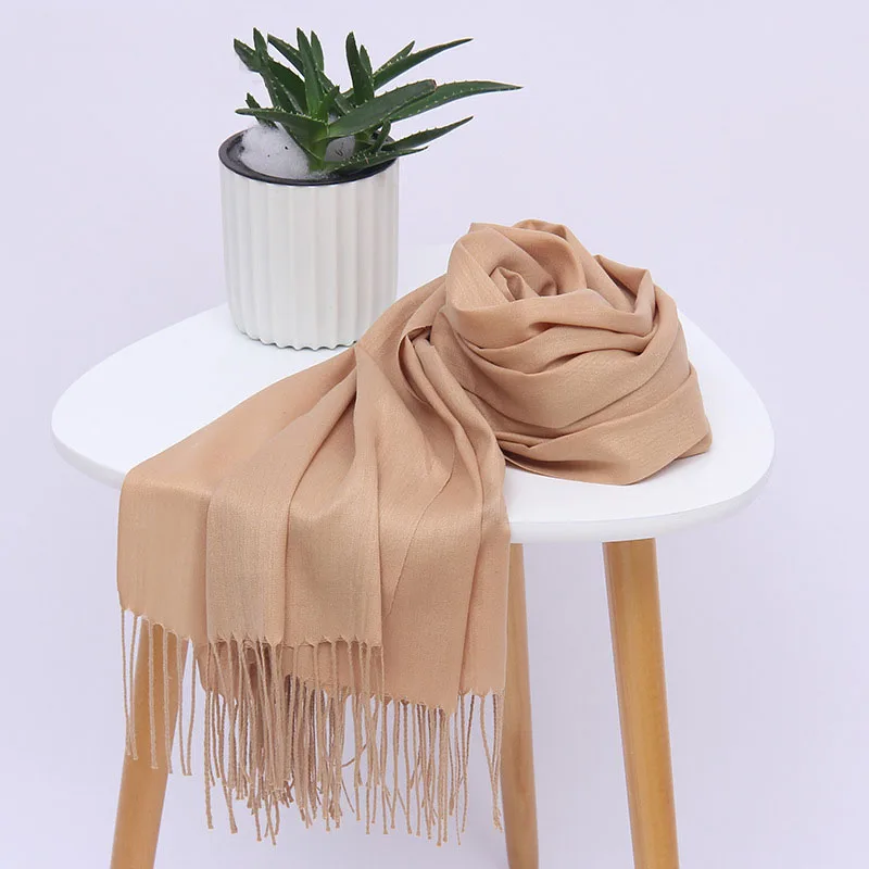 Indian shawl pashmina women cashmere silk winter  scarf pashmina