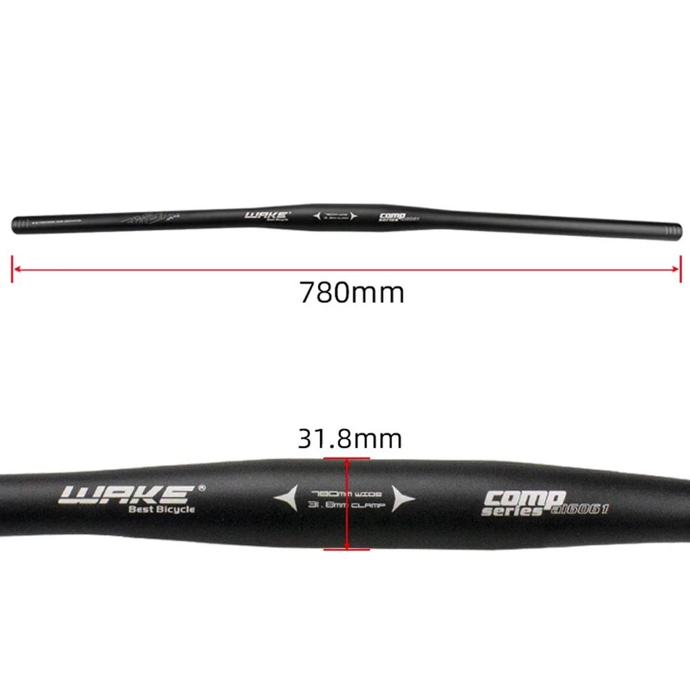Parts Aluminium Alloy Handlebar,780mm,MTB Bike Handle Accessories,BMX Mountain Road Cycling, Steering Wheel