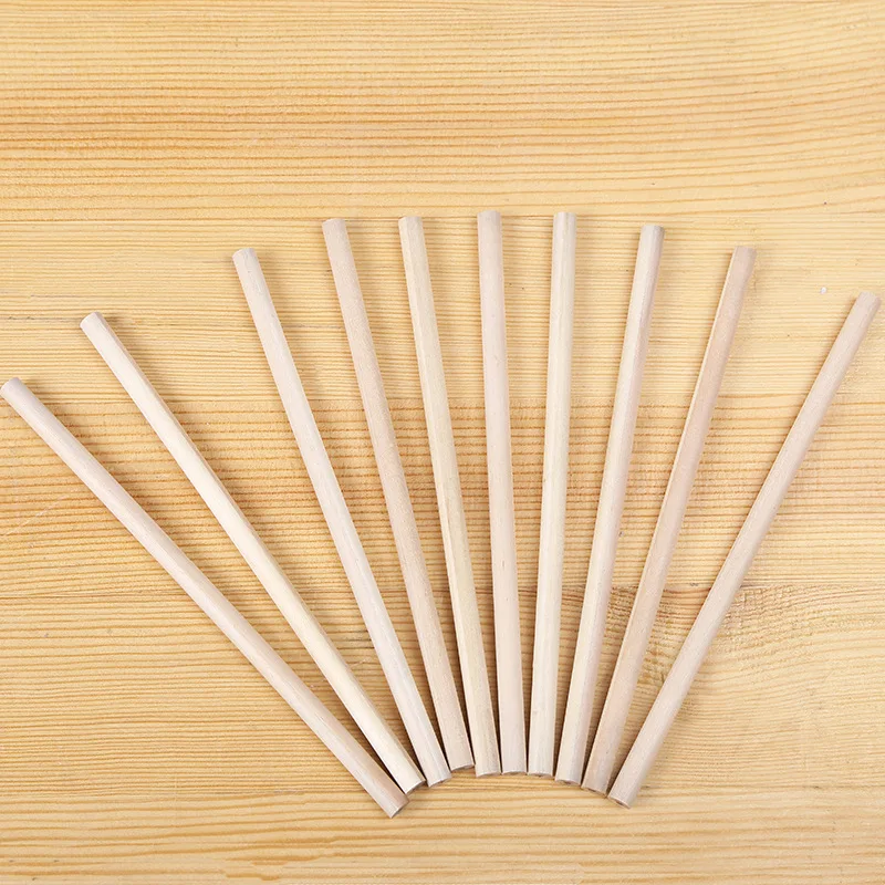 wooden pencil set gifts with logo custom printed for children