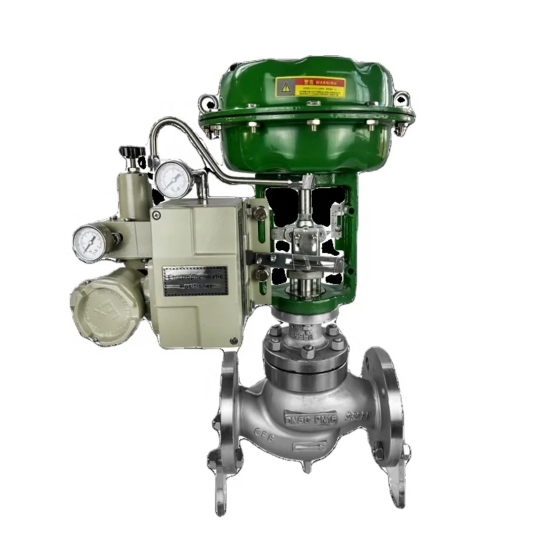 Pneumatic control valve ZJHP-16C film proportional flow single seat steam thermal oil flow rate high-temperature resistant