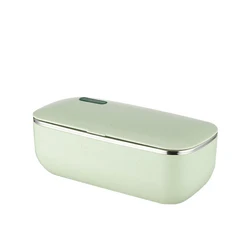 Classic Stainless Steel Home Office Lunchbox Bento Box With Heater