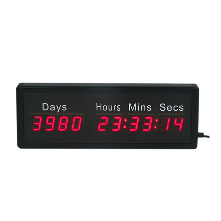 PROMOTION!!! 1inch 10 digit led digital days countdown timer