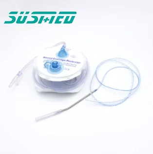 Hospital Disposable 200/400/600/800ml Closed Wound Drainage System Spring Reservoir