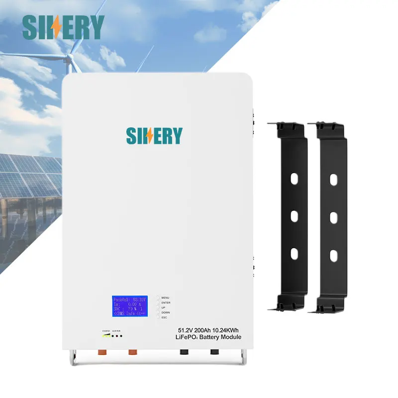 Высококачественная аккумуляторная батарея Powerwall LiFePO4 51 2 В 200ah 10KWh настенная литий-ионная для хранения солнечной энергии 5 лет