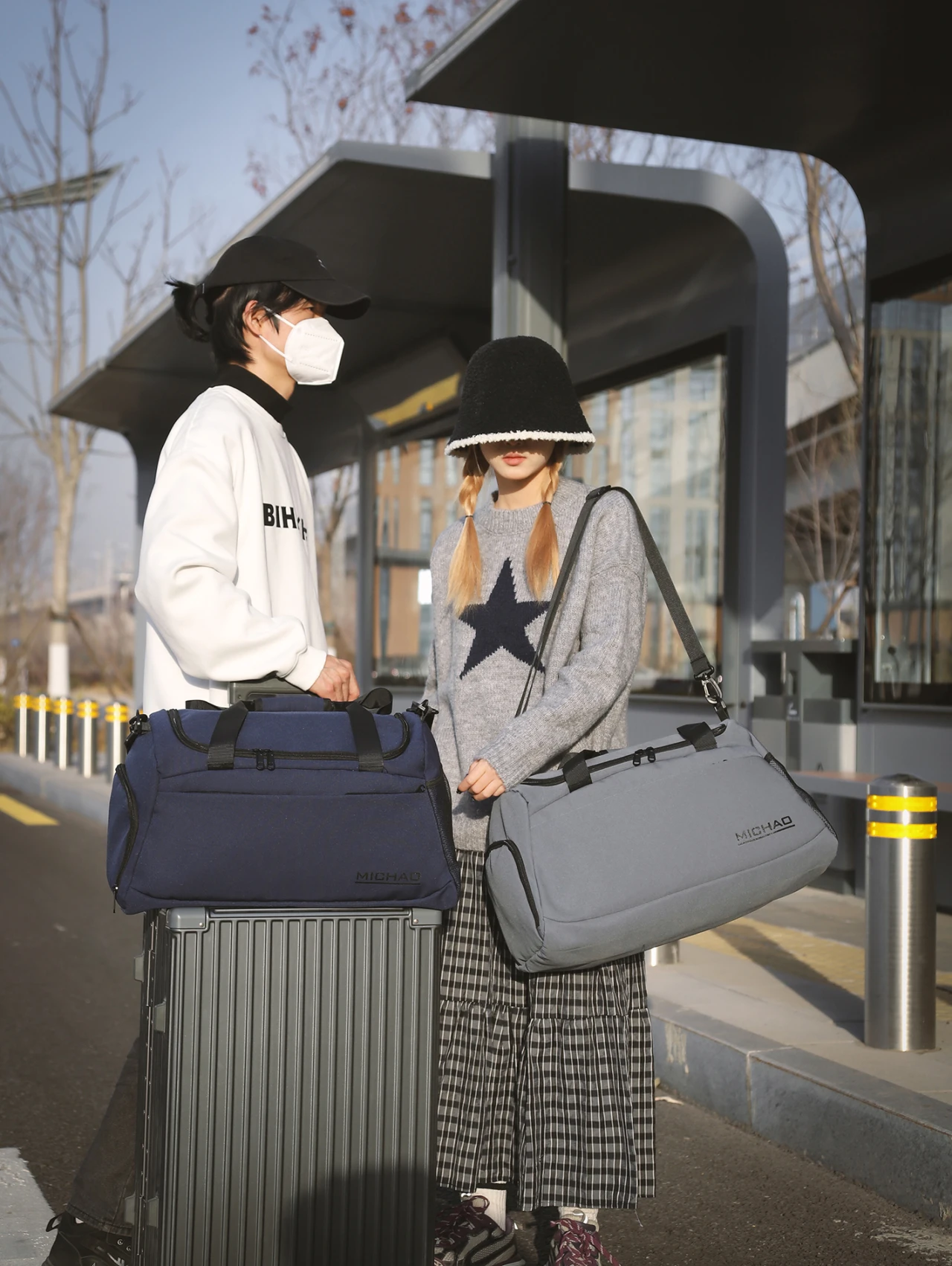 China supplied gym body Portable building lady Men nylon durable sports fitness bag