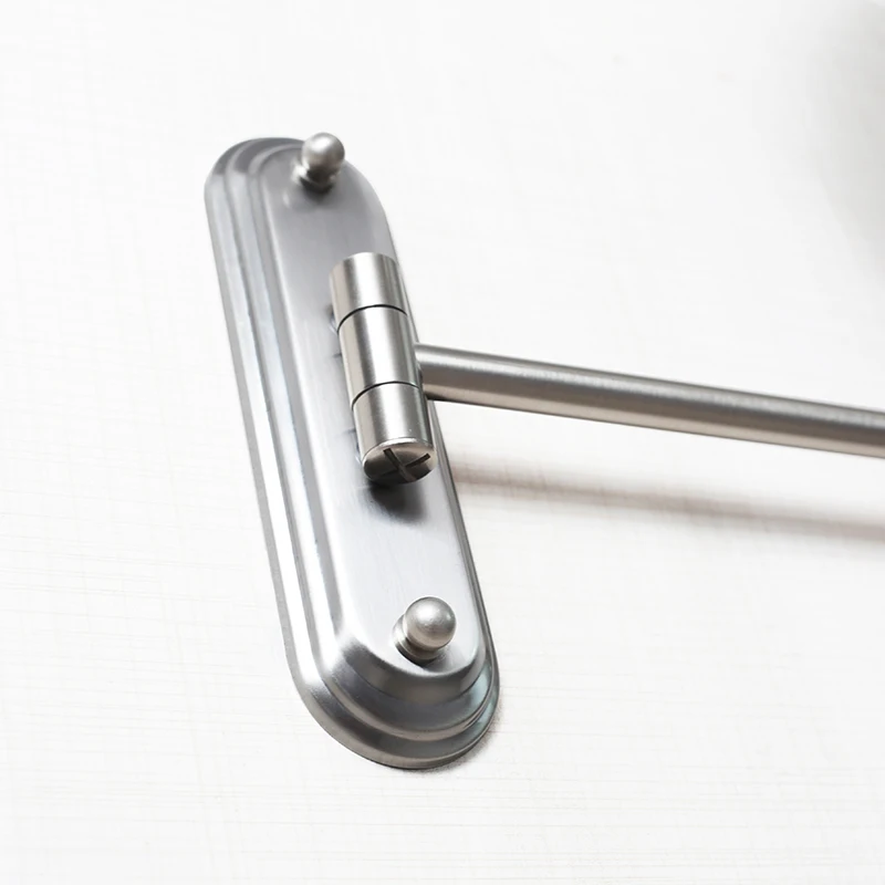 Norhs Wholesale Custom Size Bathroom Aluminum Frame Makeup Wall Mirror Round 360 Rotary Magnifying Mirrors