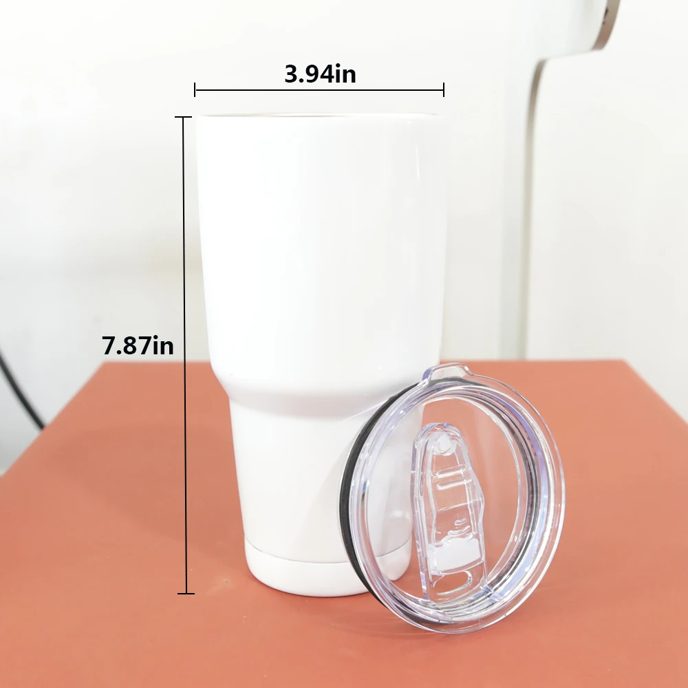 30oz sublimation tumblers Blank us warehouse wholesale stainless steel skinny straight sublimation tumbler 30 oz