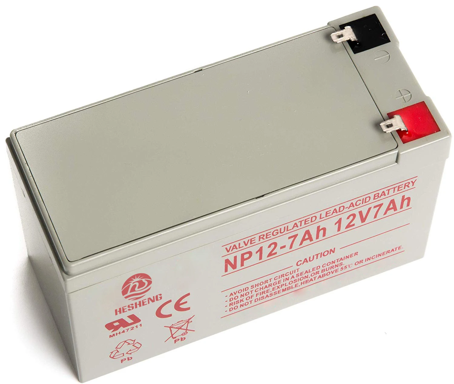 
Rechargeable Lead Acid Storage AGM Battery Maintenance Free Lifepo4 12v7ah Ups 