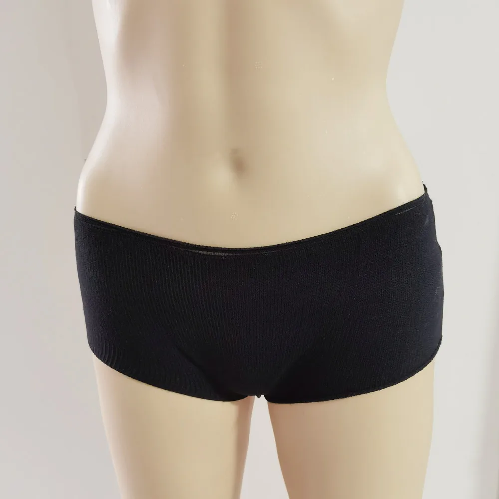 XL Size Black Colour Nylon Women Men Disposable Mesh Underwear for Spa or Salon