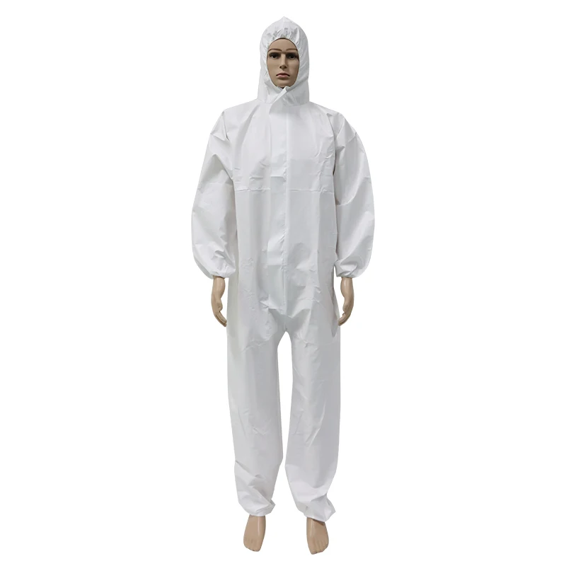 Junlong  factory of  Disposable Clothing Coverall Sandblast Coverall Suits