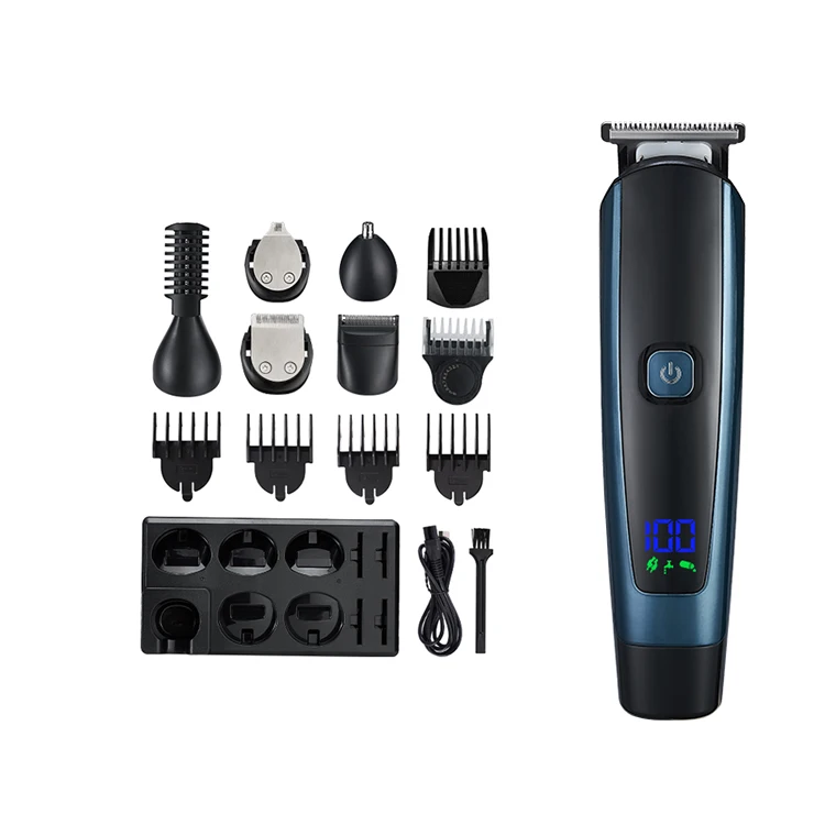 Профессиональная аккумуляторная машинка для стрижки волос 6 в 1