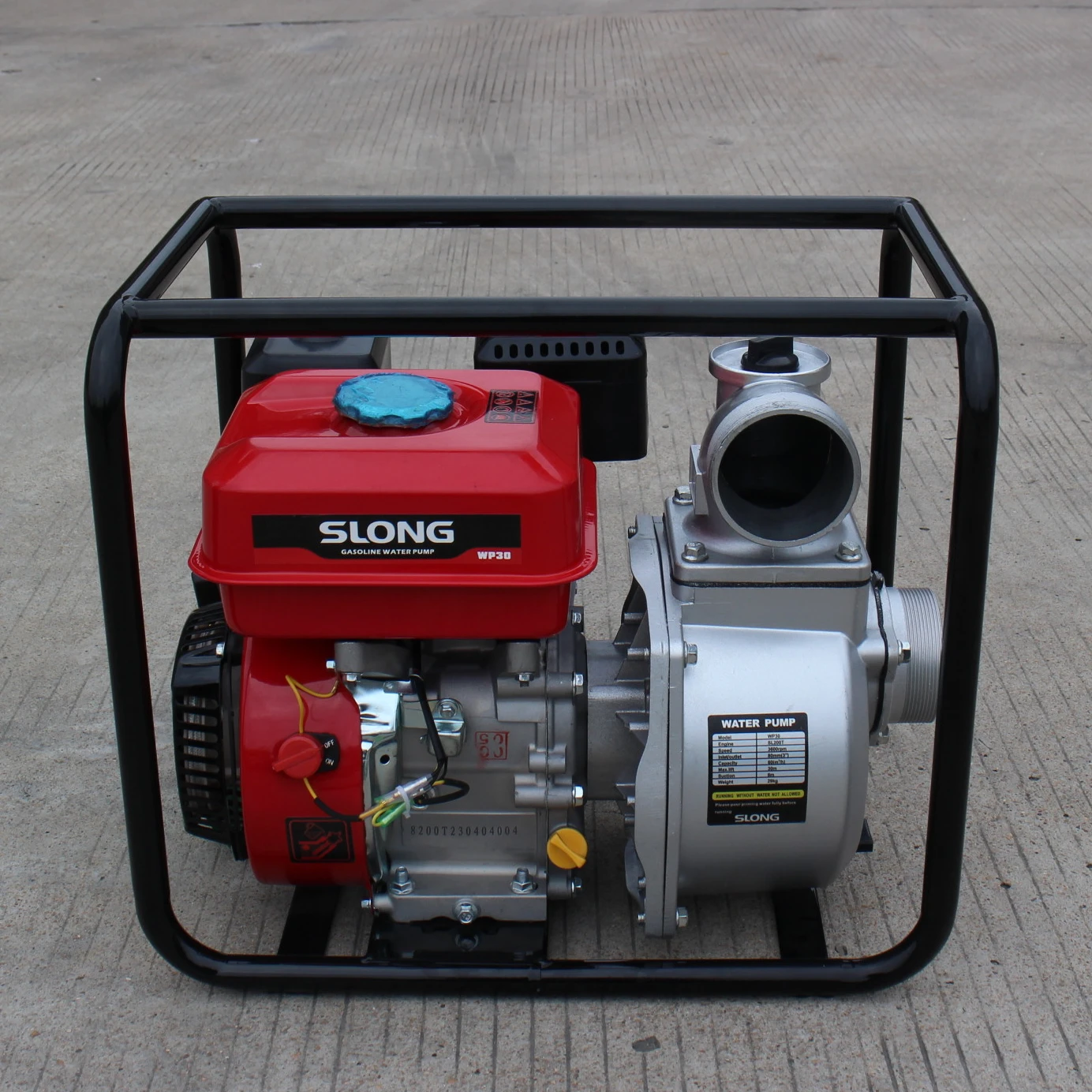 Yancheng SLONG  GASOLINE ENGINE 168F 2 INCH  wp20 water pump