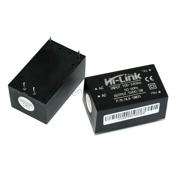  Большое реле HLK-5M05 AC-DC модуль источника питания с 220v