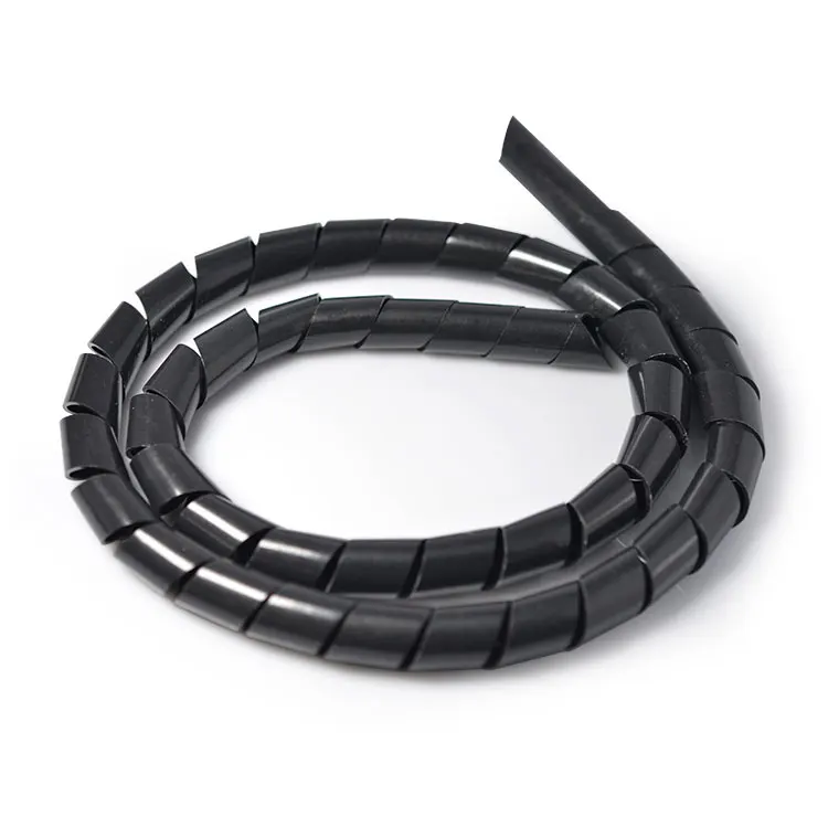 Spiral wrapping band Plastic Coil cable sleeve for wire and insulation Cable Organizer Management Spiral Wire Wrapping Band