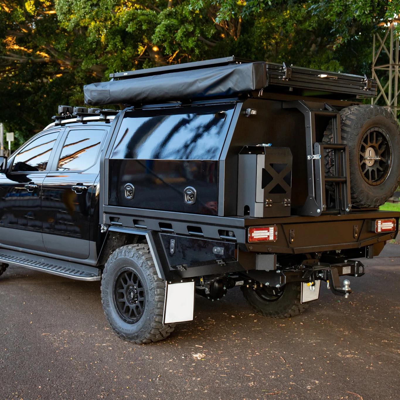 Aluminum Truck Ute Canopy Dual Cab Aluminum Ute Tray Tool Box for Ute Truck