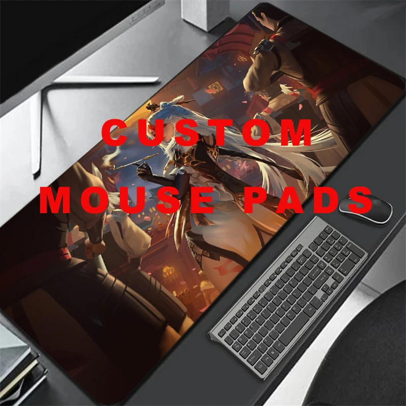 Personalized Custom Printed Neoprene Rubber Game Custom Mouse Pad RGB Excel xxl Custom Mousepad