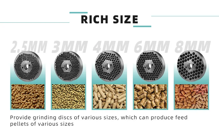 security and reliable high output good sale soybean meal straw sorghum poultry feed pellet making machine