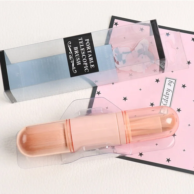 Travel 4 In 1 Set Novelty Telescopic Private Label High Quality Professional Makeup Brush