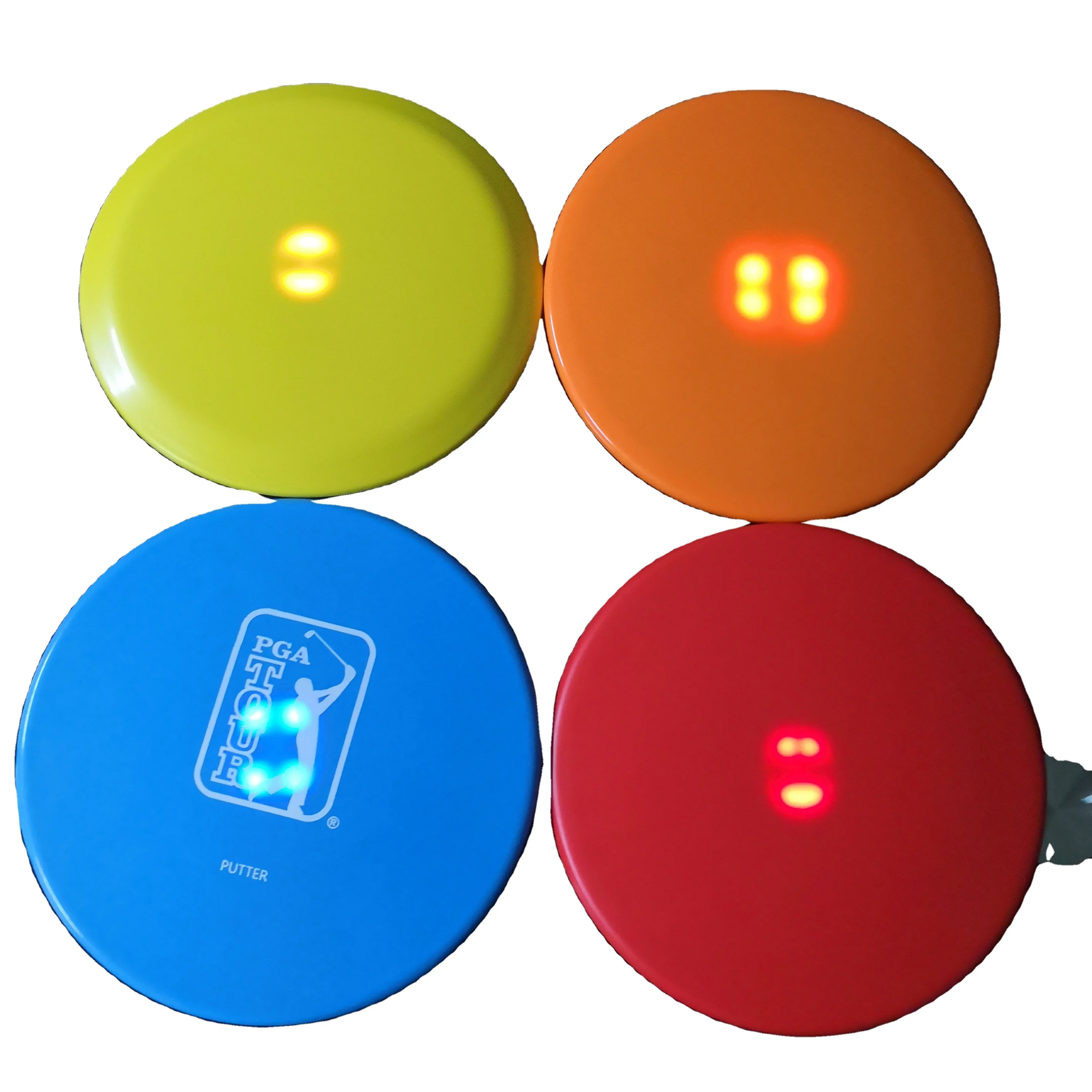 Flight Disc golf light finder  anti loss device Flying saucer Flying plate  Led  disc light  YOKOSI sport fitness soccer