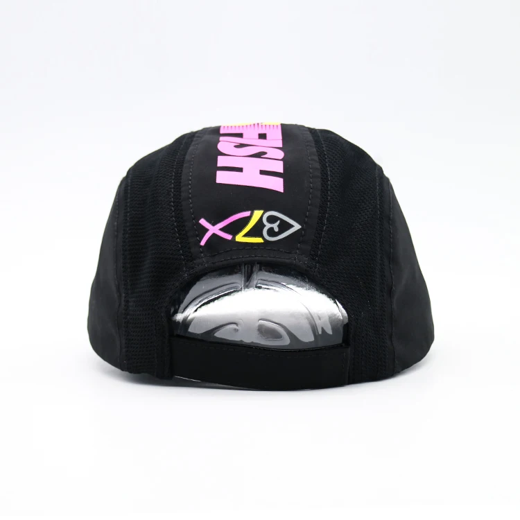 Wholesale Quick Dry Cap Running Hats Sports Hat Lightweight Breathable Soft Adjustable Outdoor with Print Logo Baseball Cap OEM