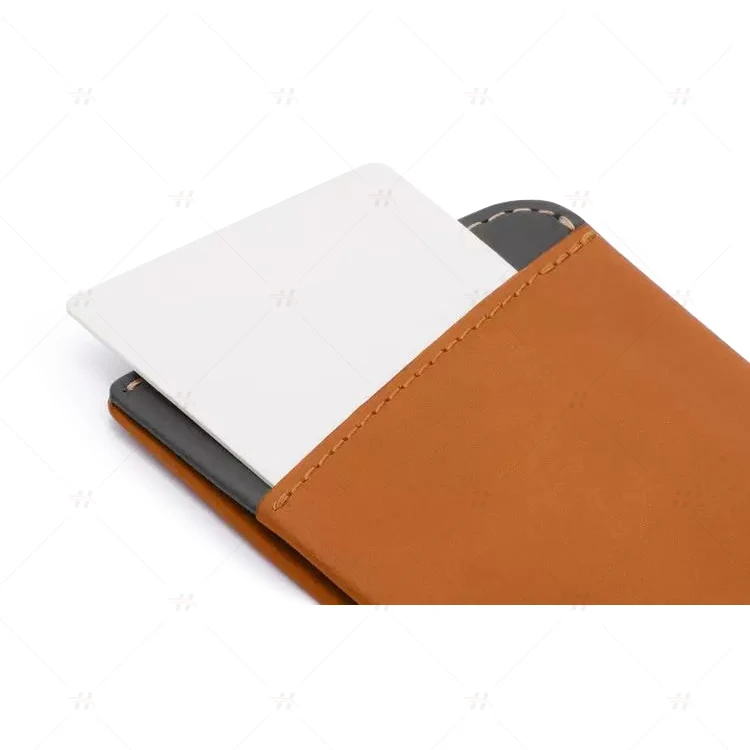 
mini slim leather wallet card holder Simple Pocket Credit Card Holder RFID blocking Micro Sleeve Credit Card Holder 