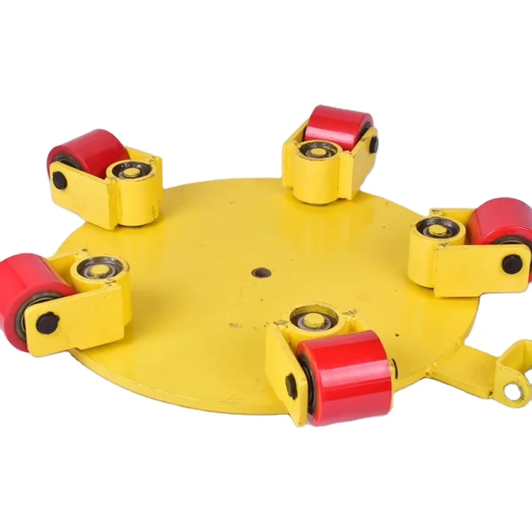 High Quality 1-500 Ton Cargo Trolley Moving Skate Roller Skates Moving Machine Cargo Trolley